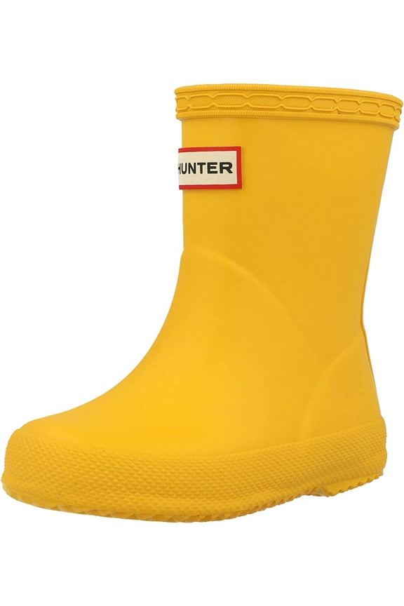 Kids First Classic Infant Boot In Yellow Size 7F/6M
