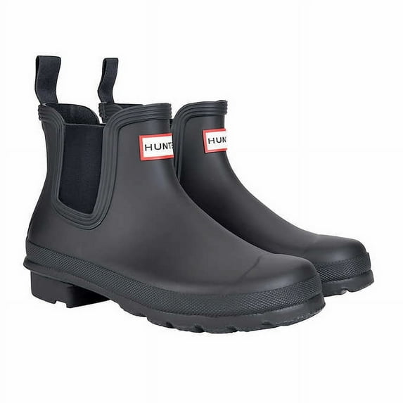 Hunter Ladies' Size 8, Original Chelsea Rain Boot, Black, New in Box