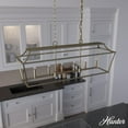 thumbnail image 1 of Hunter - Laurel Ridge 6-light Alturas Gold, Extra Large Chandelier, Dimmable, Formal Style, Linear Shaped, for Bedrooms, Dining, Living Rooms - 19078, 1 of 9