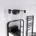 thumbnail image 1 of Hunter - Lochemeade 3-light Noble Bronze, Medium Size Vanity Light, Dimmable, Transitional Style, for Bedrooms, Dining, Living Rooms - 19712, 1 of 8