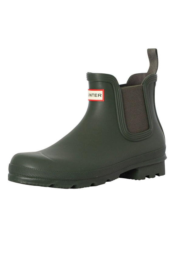 Men's Original Chelsea Waterproof Ankle Boots, Dark Olive,8 M US