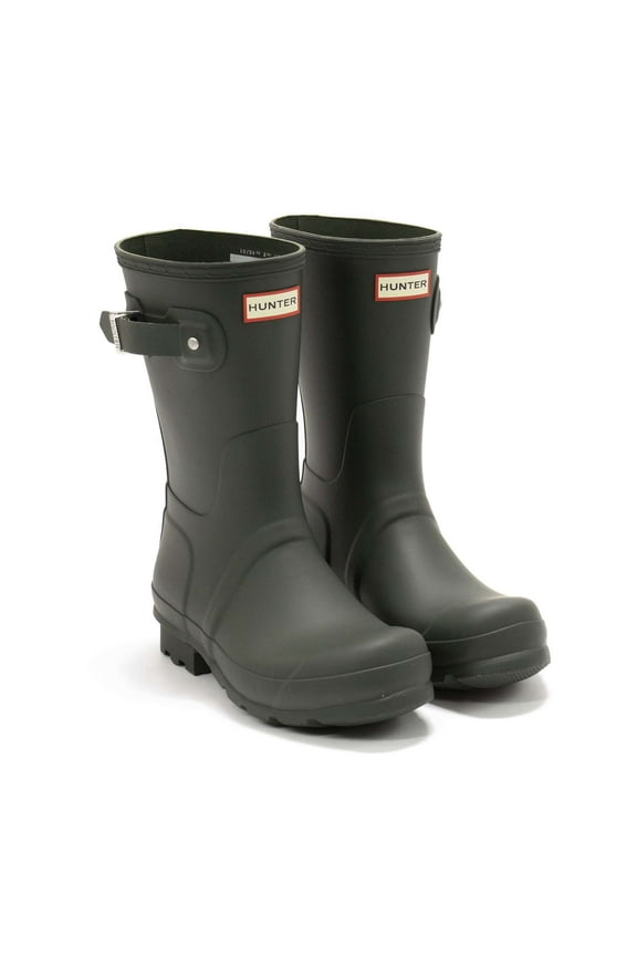 Men's Original Short Rain Boot, Dark Olive,12 M US