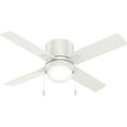 thumbnail image 1 of Hunter Minikin 44 Led Minikin 44" 4 Blade Led Indoor Ceiling Fan - White, 1 of 7