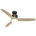 thumbnail image 1 of Hunter Neuron 52 Led Neuron 52" 3 Blade Smart Led Indoor Ceiling Fan - Metallic Chocolate, 1 of 7