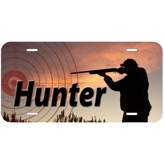 Hunter Novelty Car Auto License Plate