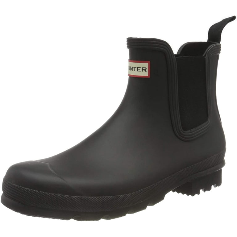 値下げHUNTERレインブーツ MFS9116RMA ハンター UK9 US10 Hunter Original Chelsea Boots Black MFS9116RMA Men's Size 9