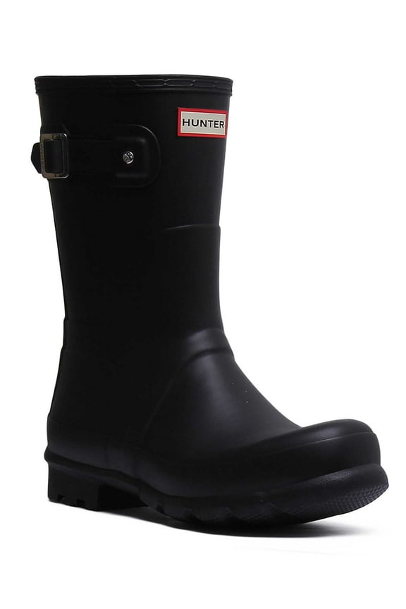 Original Men's Short Rain Wellington Boot In Black Size 7
