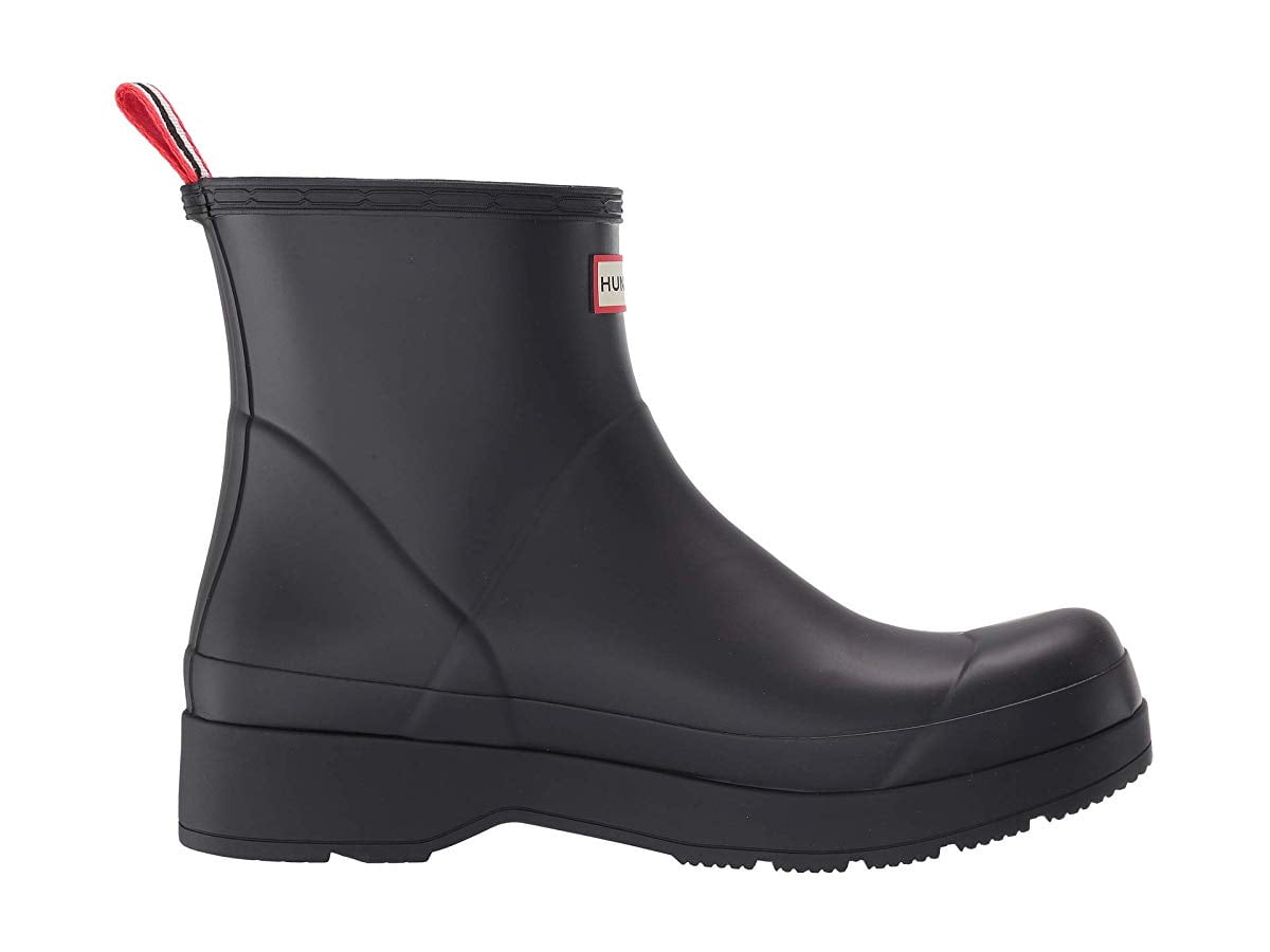靴 HUNTER ORIGINAL PLAY BOOT SHORT 8 Hunter Original Play Short Boot, 8, Black - Walmart.com