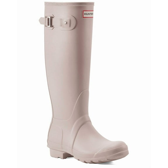 Hunter Original Tall Boot, 8, Beige