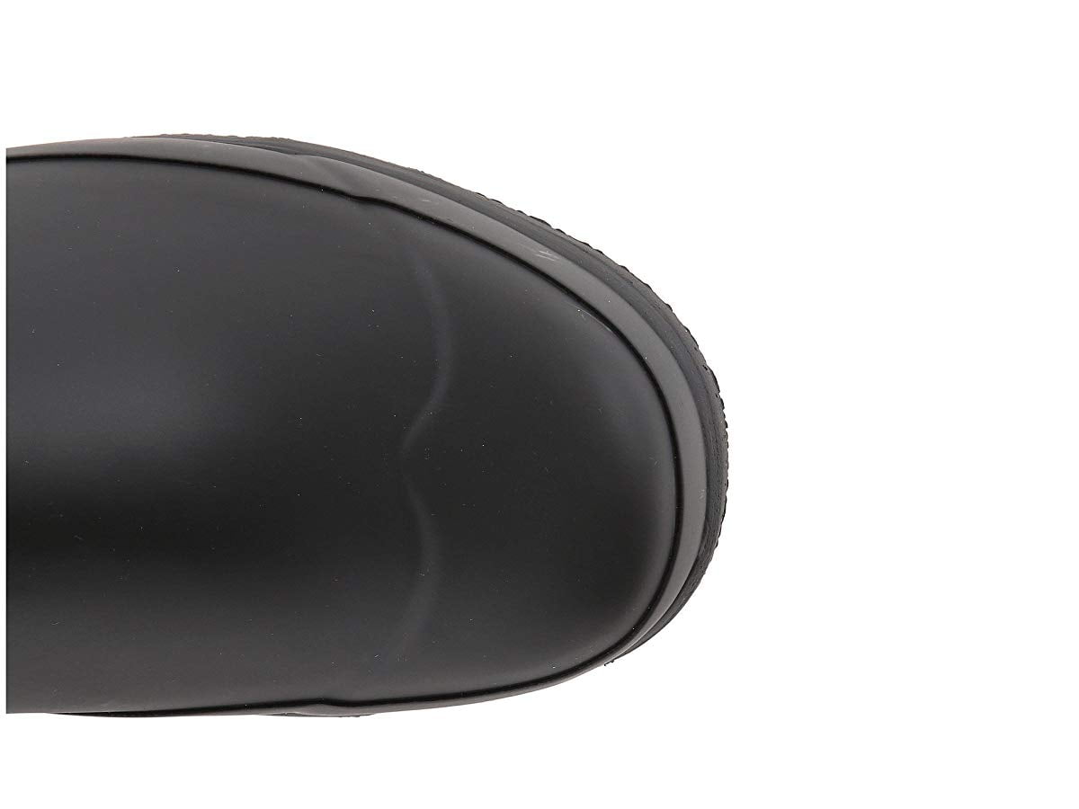 hunter tall rain boots black