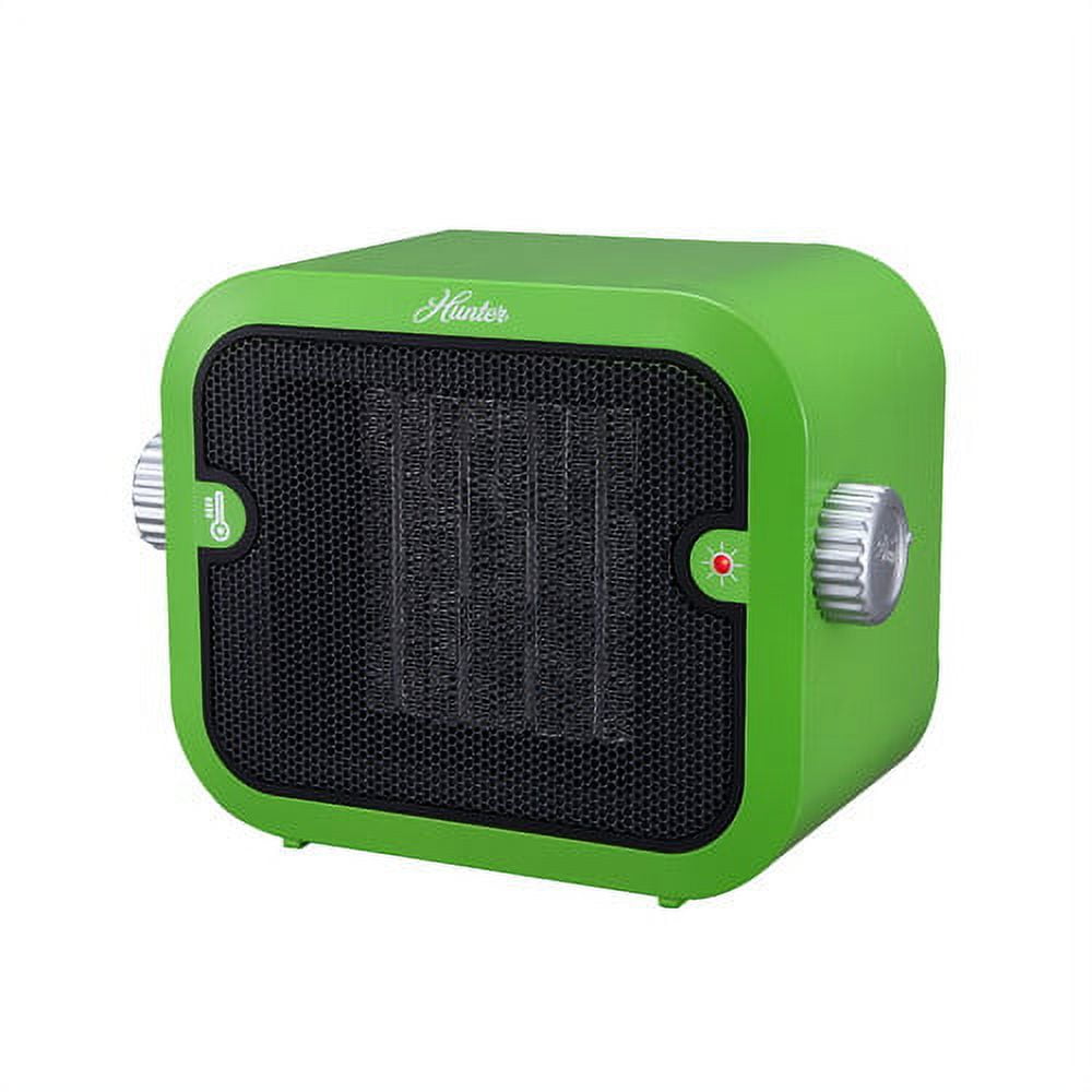 Hunter Pc-003Gn Retro Ceramic Space Heater, Green - Walmart.com