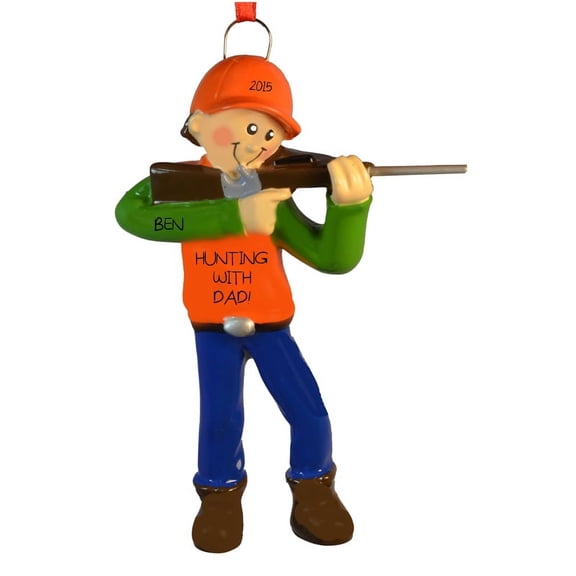 Hunter Personalized Christmas Ornament DO-IT-YOURSELF