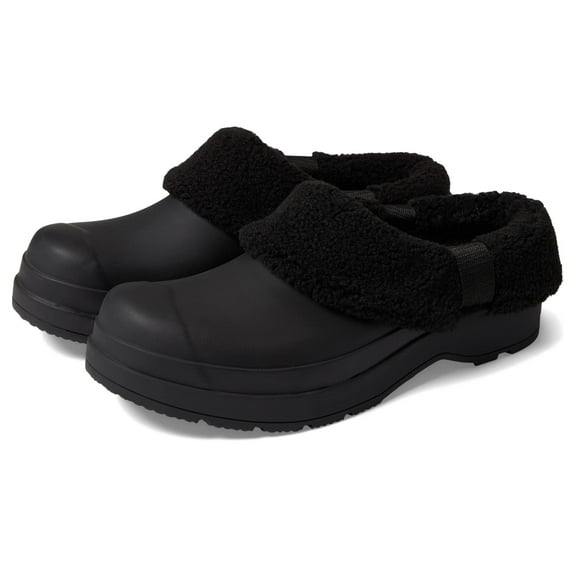 Hunter Play Sherpa Insulated Clog Black 10 M