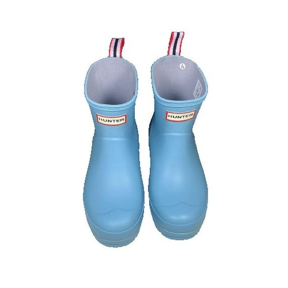 Hunter Play Short Rain Boot Shifting Blue Size 6