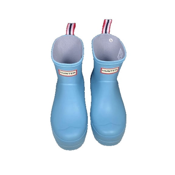 Hunter Play Short Boot Shifting Blue Size 8