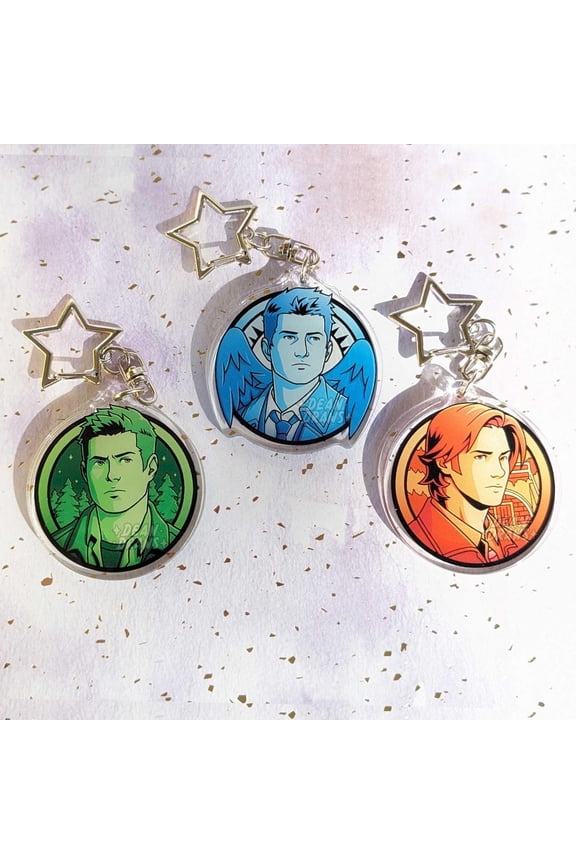 Hunter Portrait KEYCHAINS (1 keychain)