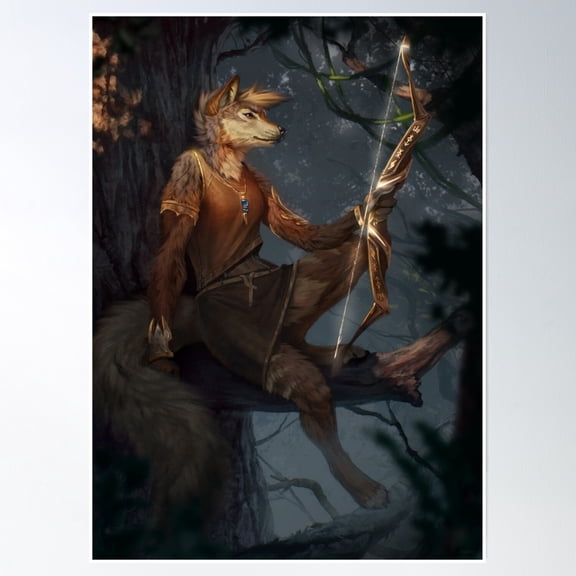Hunter Poster Wall Art, Modern Wall Decor, 12x18 UNFRAMED