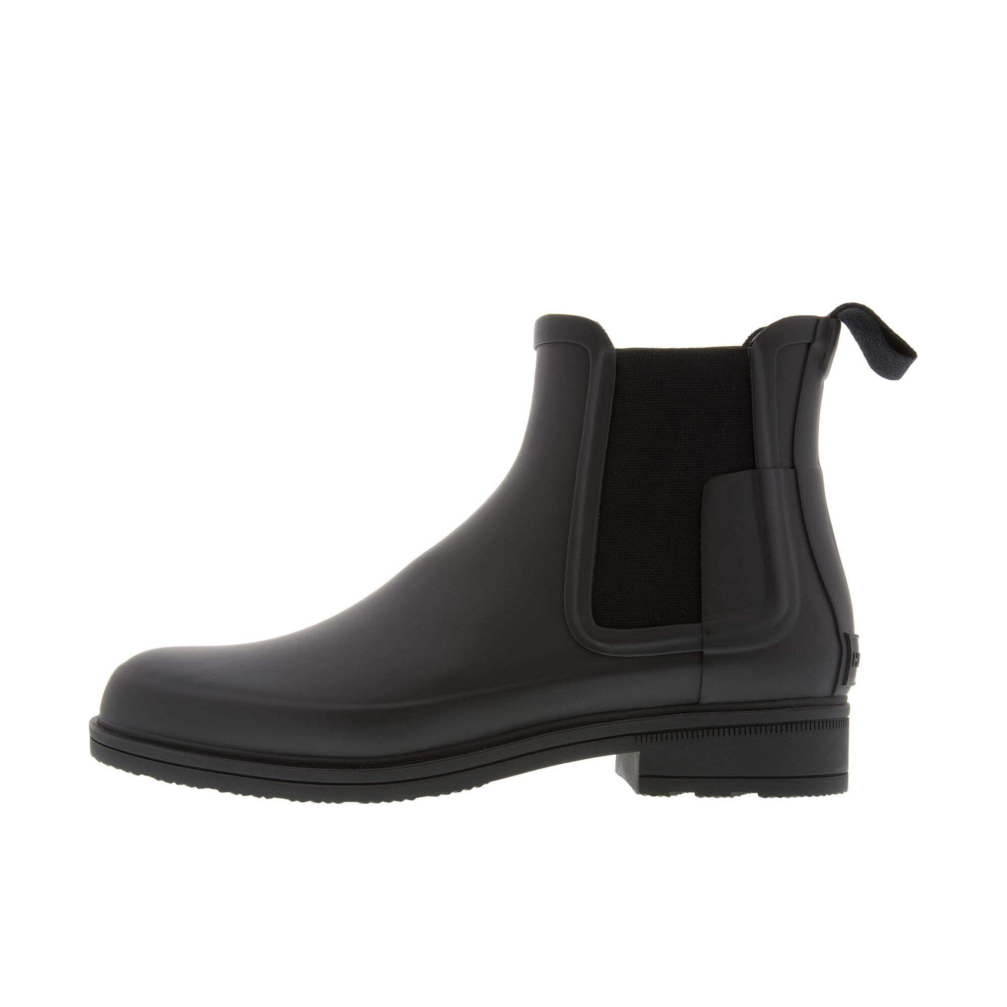 HUNTER M ORG REFINED CHELSEA （BLK） UK8 Hunter Refined Chelsea Boot Black - Walmart.com