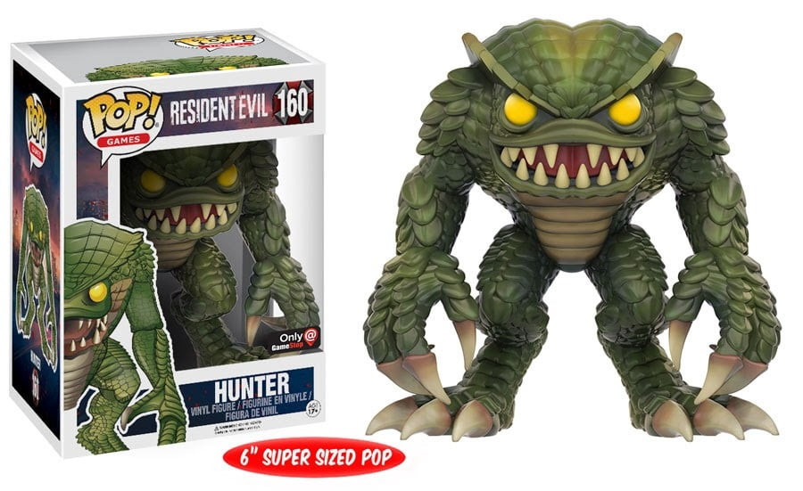 Hunter Resident Evil Funko Pop! Games Figure #160 Gamestop