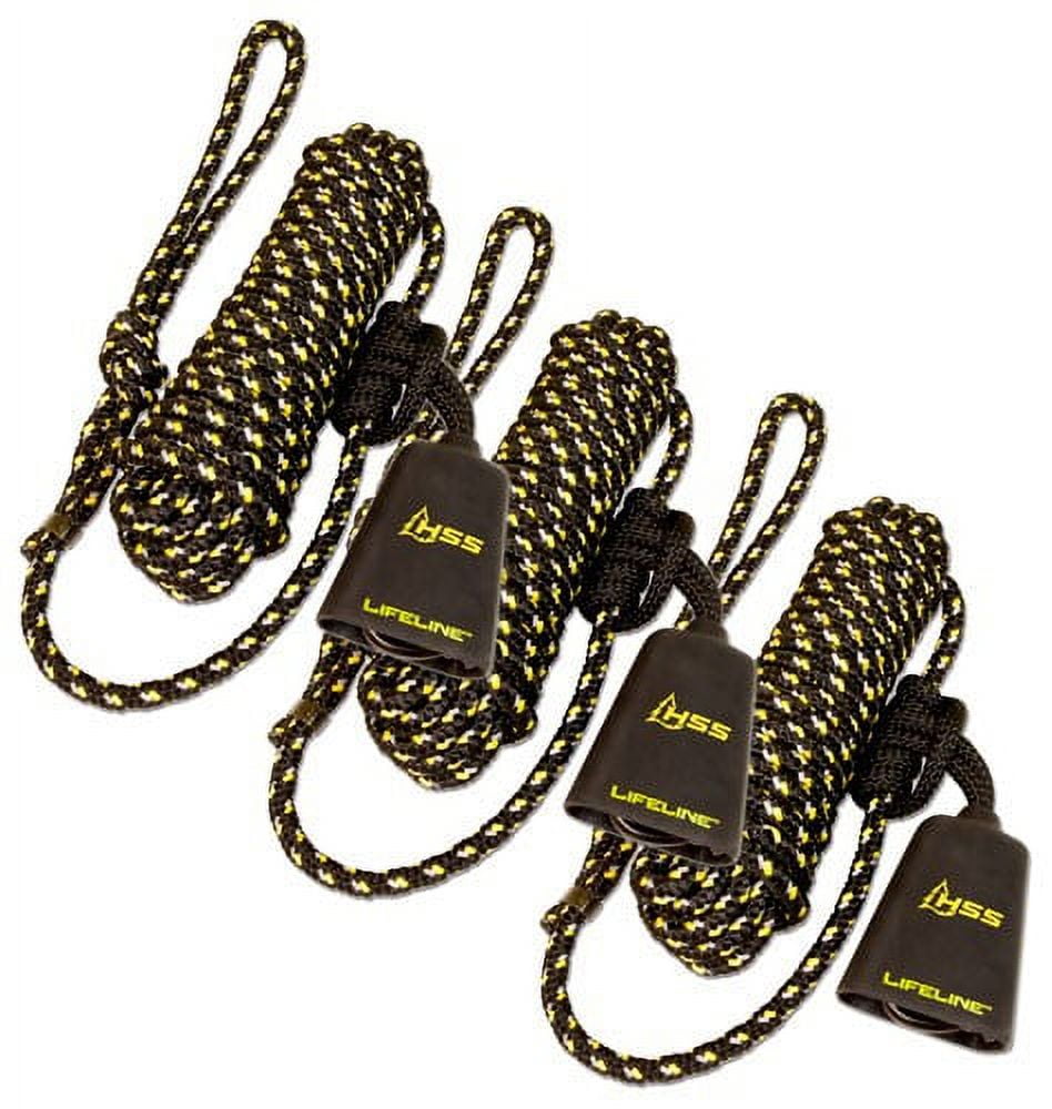 Hunter Safety System 30ft Lifeline W/single Carabiner, 3pack, LLS3+