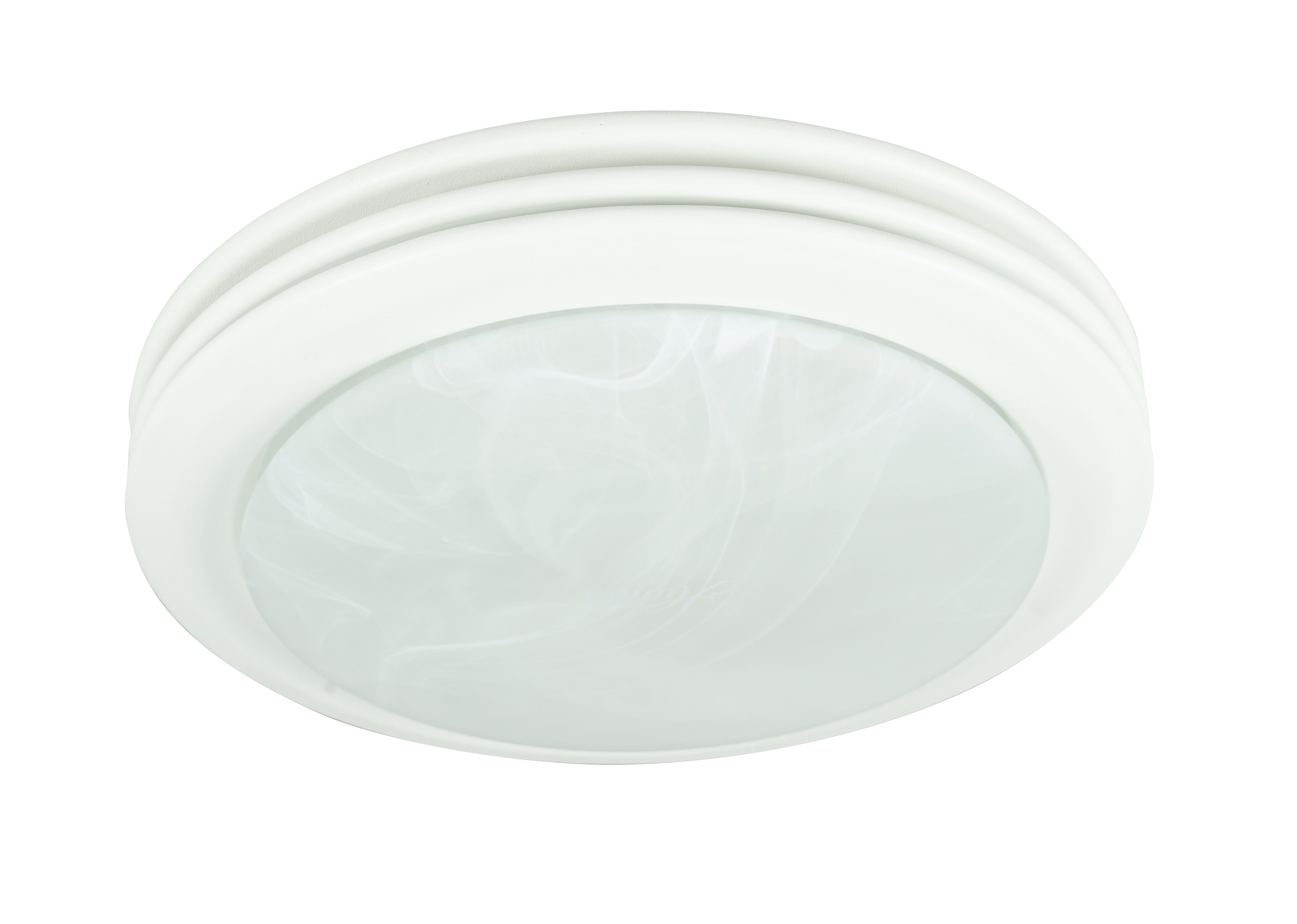 Hunter - Saturn Decorative Bathroom Ventilation Fan with Light in Satin  White - Walmart.com