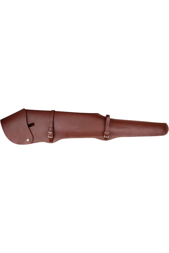 Scoped 26" Rifle Scabbard Leather Brown
