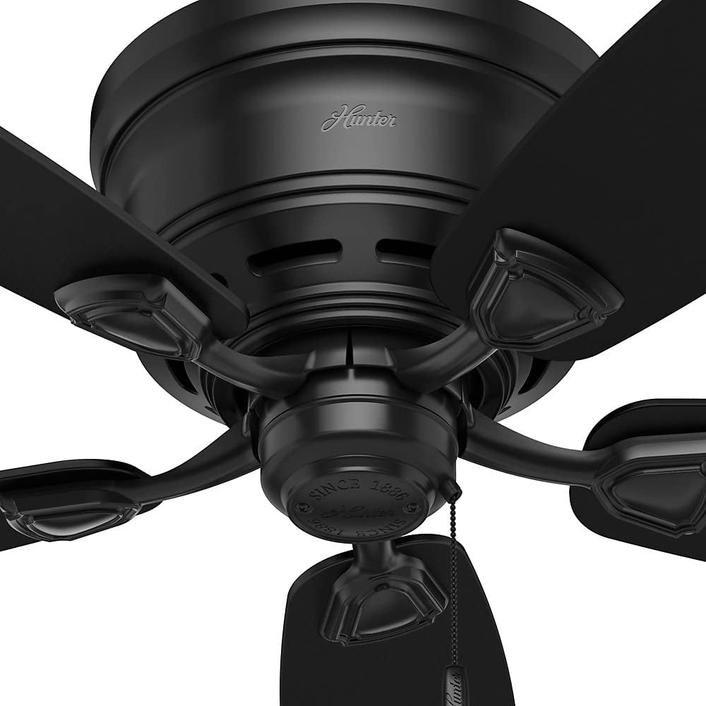 Hunter Black Ceiling Fannull