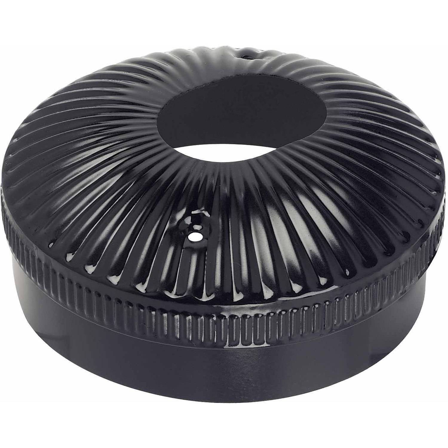 Black Angled Ceiling Fan Mount Adapter