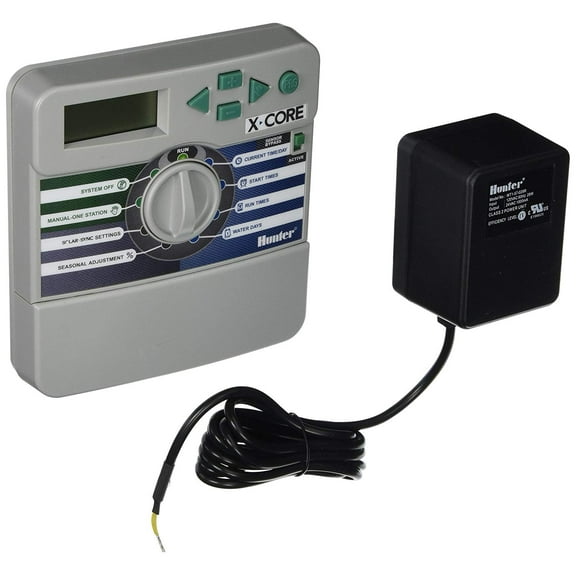 Hunter Sprinkler XC600i X-Core 6-Station Indoor Controller Timer 6 Zone