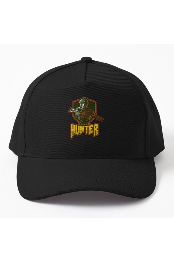 Hunter Squad Baseball Hat, Outdoor Hunting Team Graphic Design, Classic Everyday Cap
