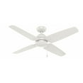 thumbnail image 1 of Hunter Sunnyvale 52 Sunnyvale 52" 4 Blade Outdoor Ceiling Fan - White, 1 of 10