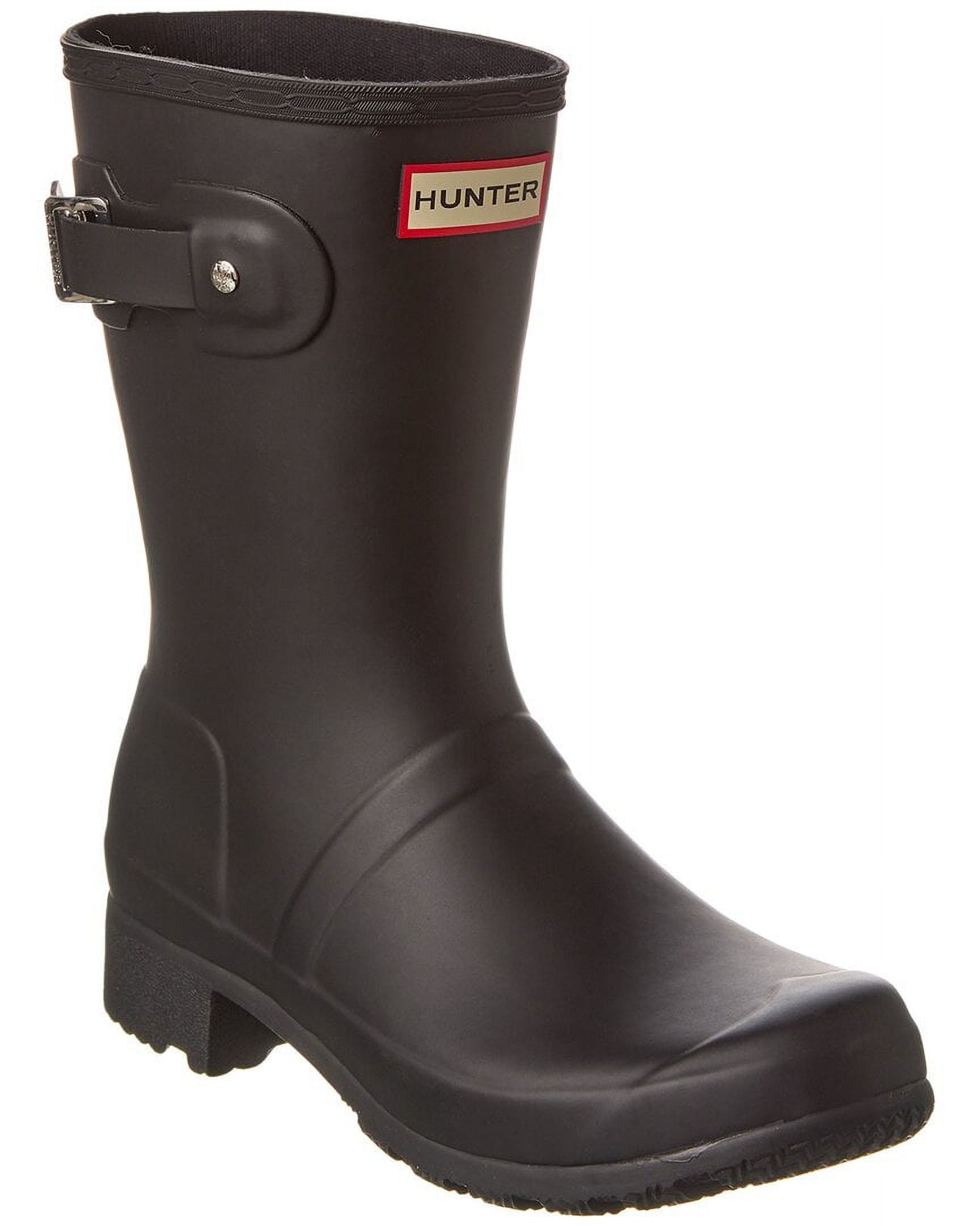 新品未使用！HUNTER ORIGINAL TOUR SHORT Hunter Original Tour Short Military Red Rubber Rain Boot