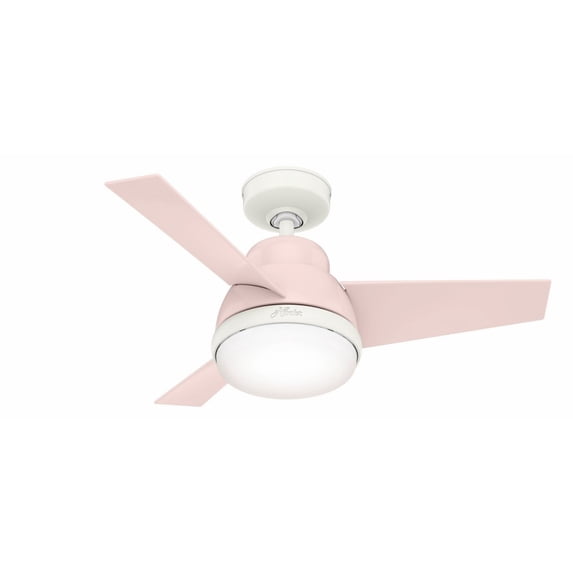 Hunter Valda 36 Led Valda 36" 3 Blade Led Indoor Ceiling Fan - Pink