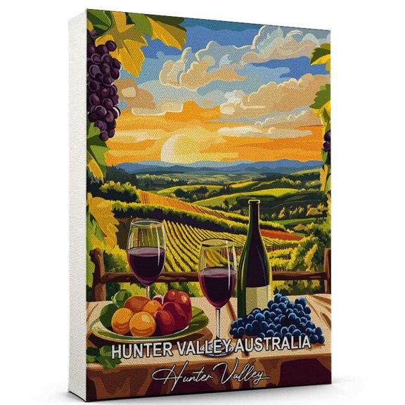 Hunter Valley Australia Travel Global Destination Canvas Hunter Valley Canvas Celebrate Your Favorite Destination A Sophisticated Touch to Any Room