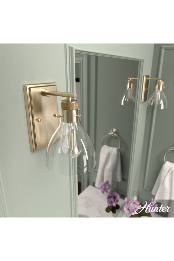 - Van Nuys 1-light Alturas Gold, Medium Size Sconce Light, Dimmable, Transitional Style, for Bedrooms, Dining, Living Rooms - 19299
