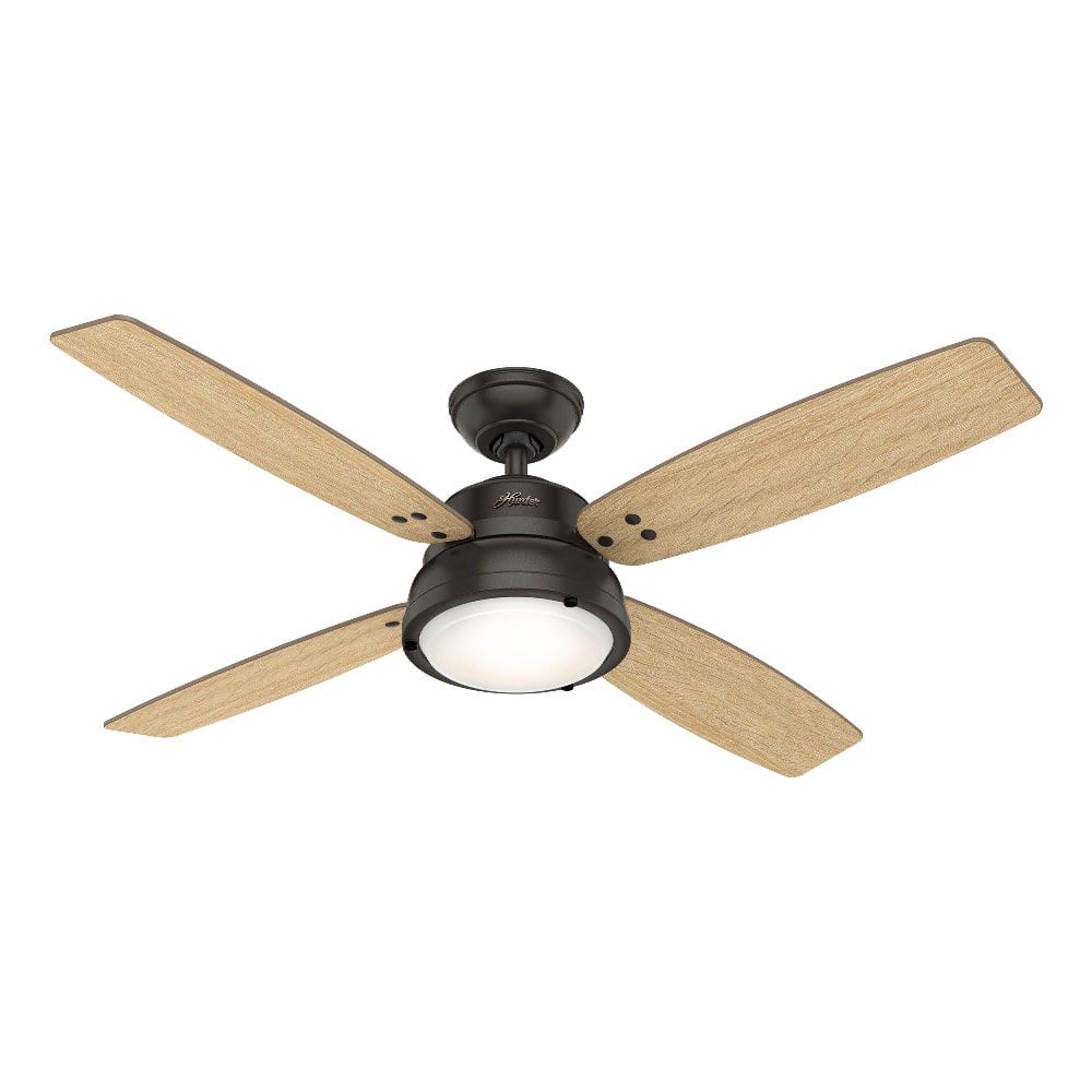 Hunter Wingate 52 Led Wingate 52″ 4 Blade Led Indoor Ceiling Fan – Bronze Sansujyuku sansujyuku.com
