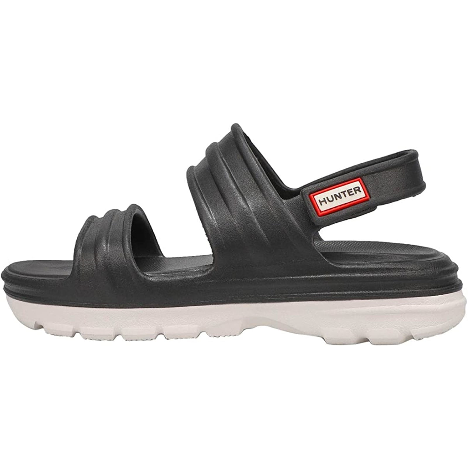 ★HUNTER★ WOMEN Light Algaeform Slide Black HCWK009FDZBLK Hunter Women's Bloom Algae Foam Slide Sandals, Black,7 M US