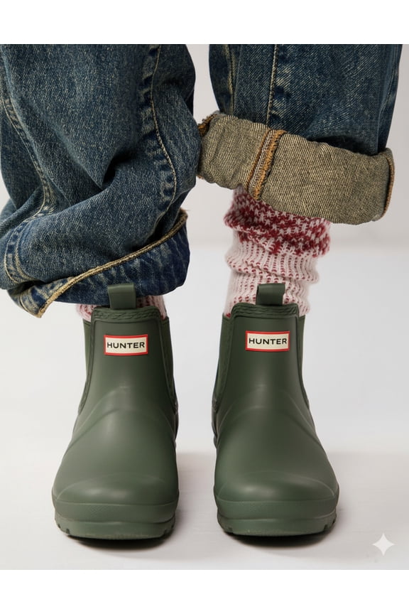 Women's Original Chelsea Boots Hunter Green WFS2078RMA HGR