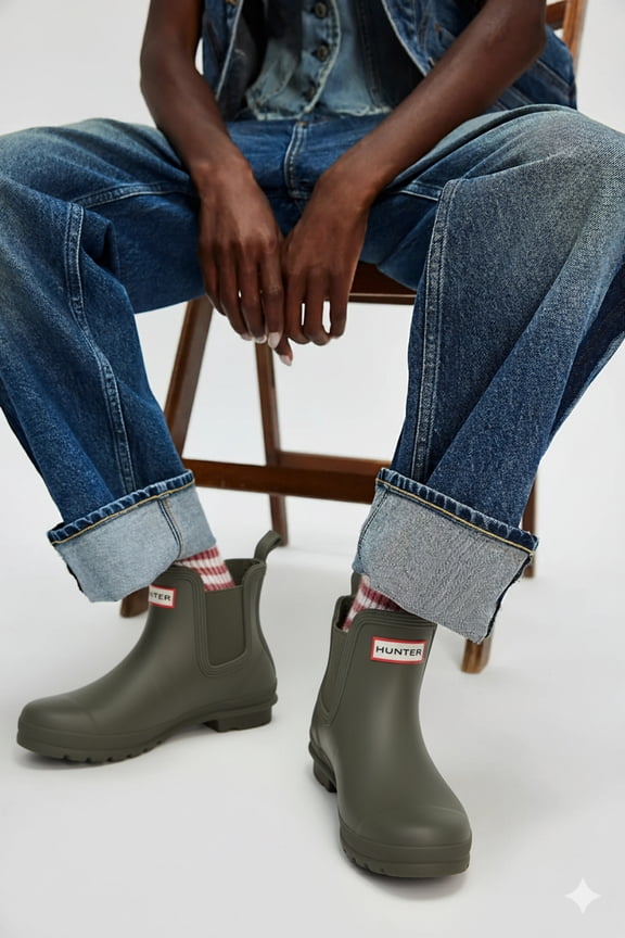 Women's Original Chelsea Boots Olive Leaf WFS2078RMA OVL