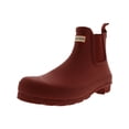 thumbnail image 1 of Hunter Women's Original Chelsea Military Red High-Top Rubber Rain Boot - 6M, 1 of 3