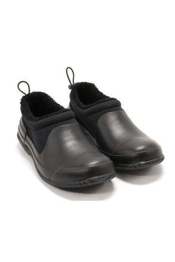 Hunter Original Rubber Loafers Black Waterproof Slip On Shoes Mens 9 Womens 10 Hunter Loafer Flats for Women for sale | eBay main image 3