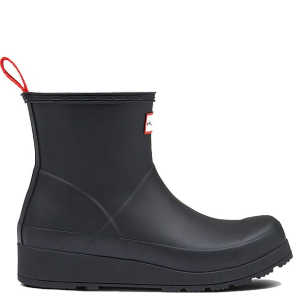 Hunter Women's Play Short Rain Boots Black WFS2020RMA BLK