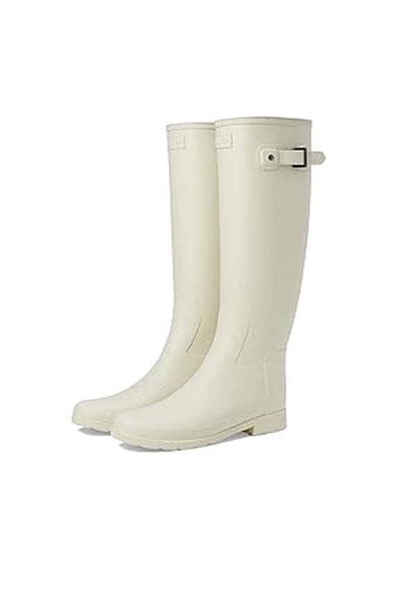 Womens Original Refined Tall Rain Boots, Soft Sand, Waterproof Rubber Boots, Size 8 M