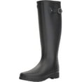 thumbnail image 1 of Hunter Women's Original Refined Wide Calf Rain Boot Matte Black Size 7M, 1 of 5