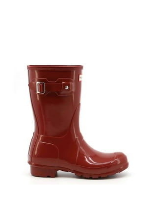 Red hunter boots sale 2025