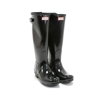 【HUNTER】 boots Hunter Women's Original Tall Back Adjustable Rain Boots