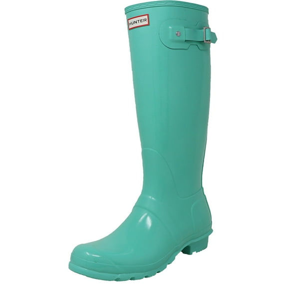 Hunter Women's Original Tall Ocean Swell Gloss Knee-High Rubber - 11M