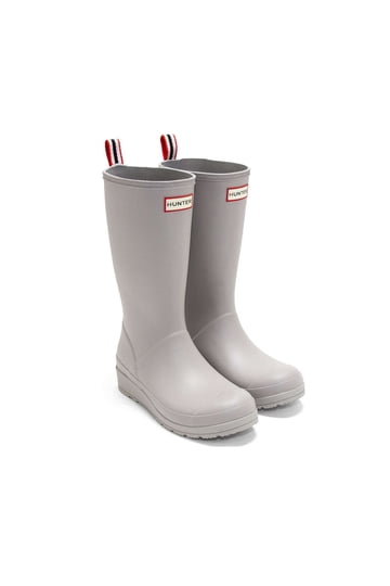 Amazon.com | Hunter Boots Women Tall grey HUNTER boots size 8 display picture 1