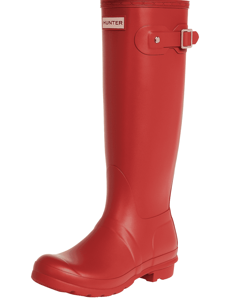 Hunter Women's Original Tall Rain Boots, Military Red, Size 7
