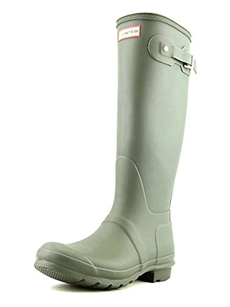 sage green hunter boots